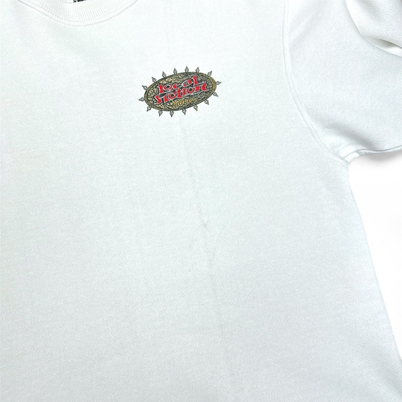 Local Motion Hawaii Vintage Sweatshirt Weiß - vintageconcierge