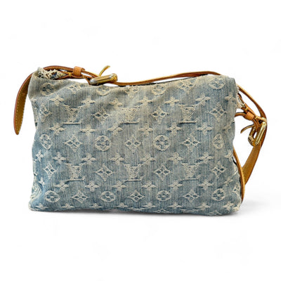 Louis Vuitton Denim Monogram Baggy PM Shoulderbag - vintageconcierge