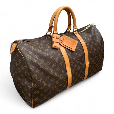 Louis Vuitton Monogram Canvas Keepall 50 - vintageconcierge