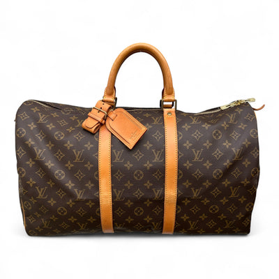 Louis Vuitton Monogram Canvas Keepall 50 - vintageconcierge