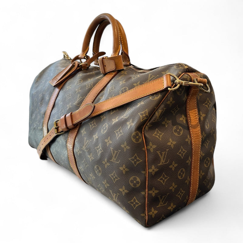 Louis Vuitton Monogram Canvas Keepall 50 - vintageconcierge