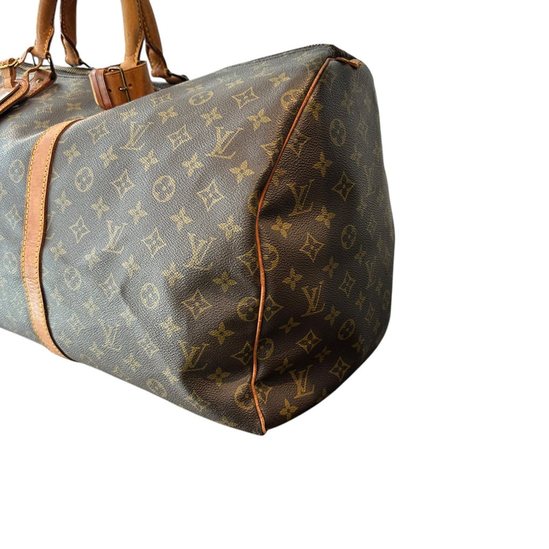 Louis Vuitton Monogram Canvas Keepall 55 - vintageconcierge