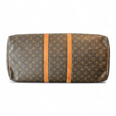 Louis Vuitton Monogram Canvas Keepall 55 - vintageconcierge