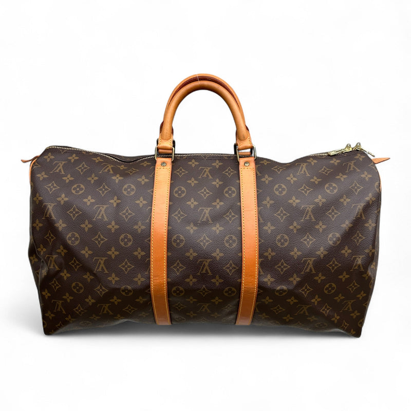 Louis Vuitton Monogram Canvas Keepall 55 - vintageconcierge
