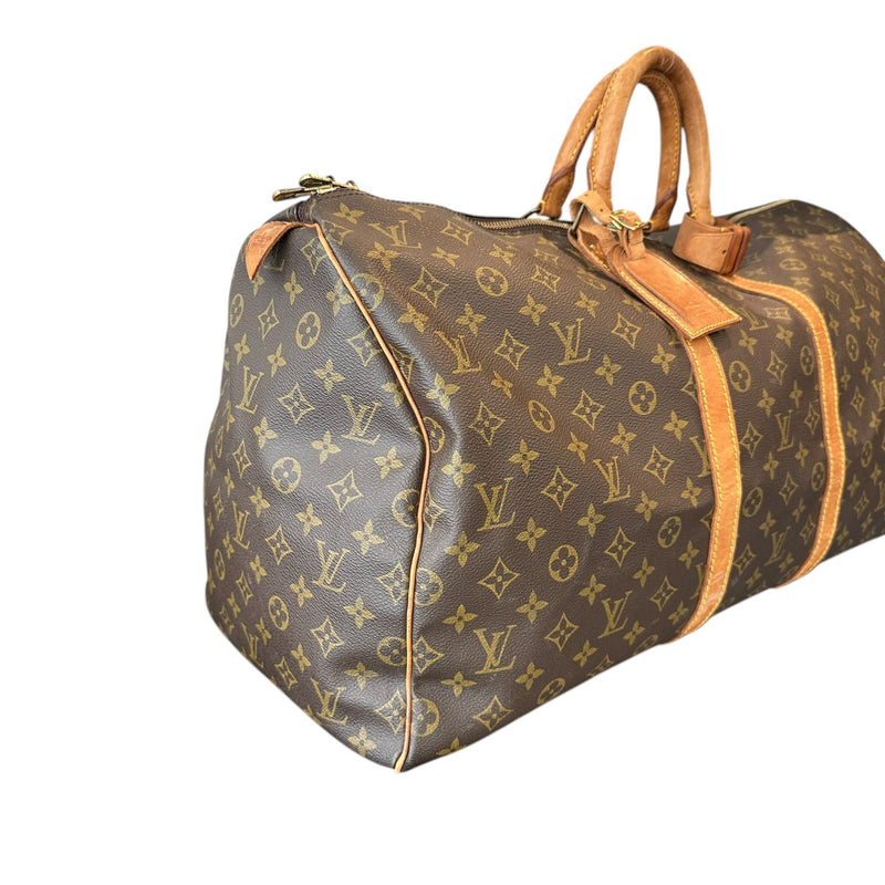 Louis Vuitton Monogram Canvas Keepall 55 - vintageconcierge