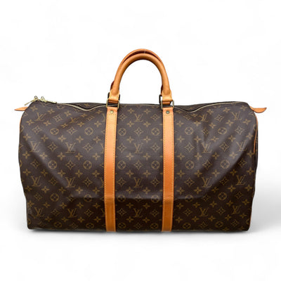 Louis Vuitton Monogram Canvas Keepall 55 - vintageconcierge