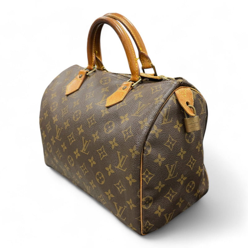 Louis Vuitton Monogram Canvas Speedy 30 - vintageconcierge