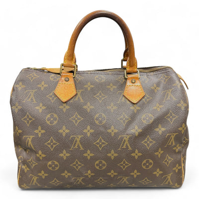 Louis Vuitton Monogram Canvas Speedy 30 - vintageconcierge