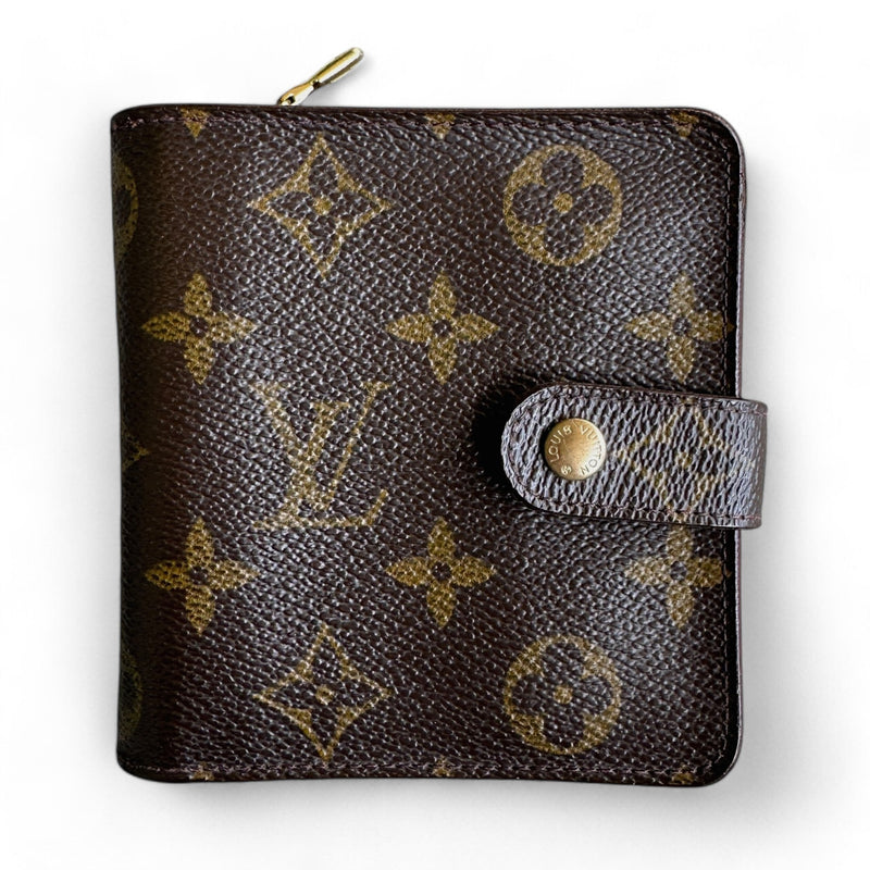 Louis Vuitton Monogram Canvas Zip Wallet Portemonnaie vintageconcierge