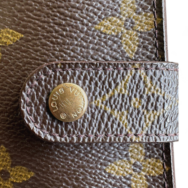 Louis Vuitton Monogram Canvas Zip Wallet Portemonnaie - vintageconcierge