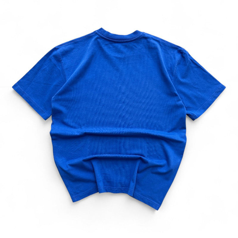 Louis Vuitton Monogram T-Shirt Embroidery Blue - vintageconcierge
