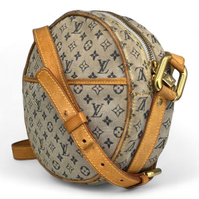 Louis Vuitton Monogramm Mini Jeanne GM Umhängetasche Blau - vintageconcierge