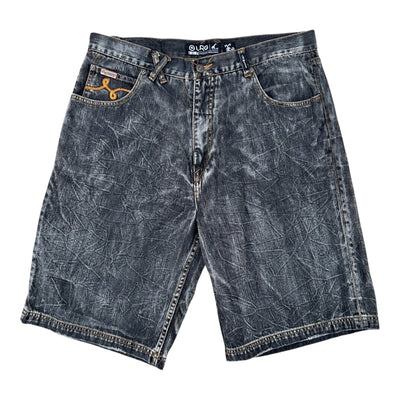 LRG Vintage Y2K Baggy Jeans Shorts - vintageconcierge