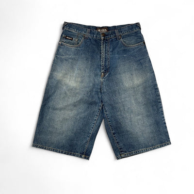 Mecca Vintage Y2K Baggy Jeans Shorts - vintageconcierge
