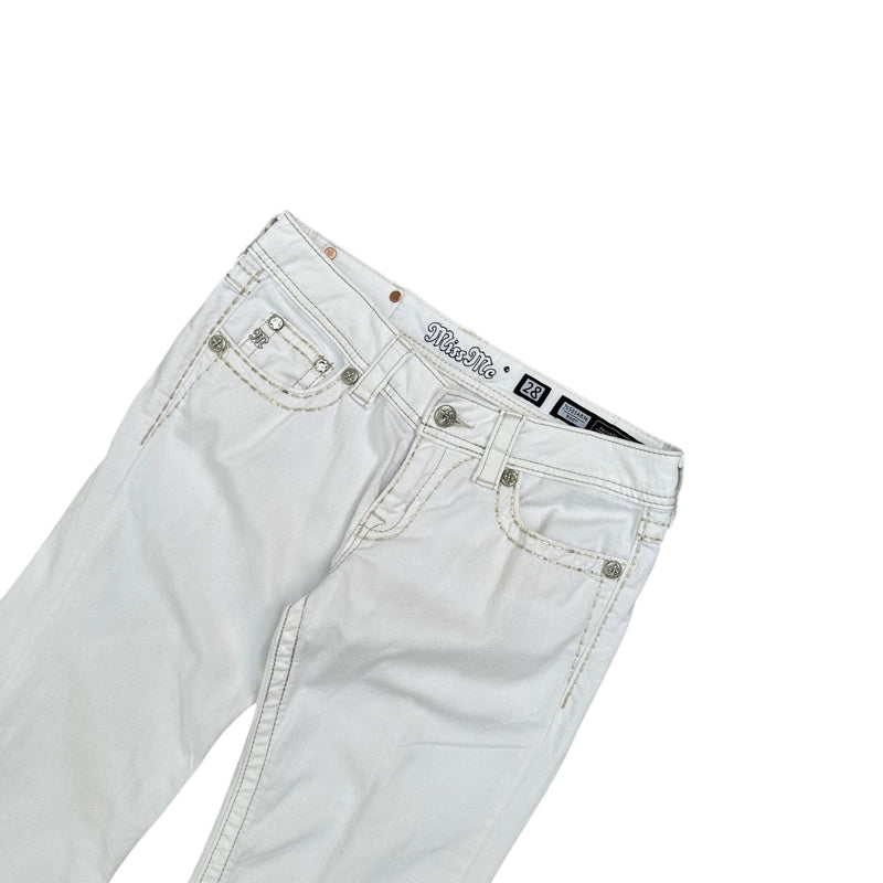 Miss Me Low Waist Y2K Bootcut Jeans - vintageconcierge