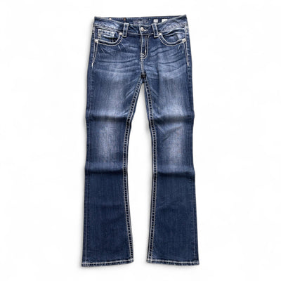 Miss Me Low Waist Y2K Bootcut Jeans - vintageconcierge
