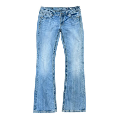 Miss Me Low Waist Y2K Bootcut Jeans - vintageconcierge