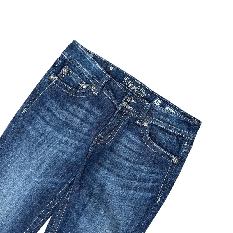 Miss Me Y2K Bootcut Jeans - vintageconcierge