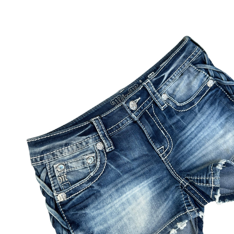 Miss Me Y2K Hotpant Shorts - vintageconcierge