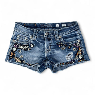 Miss Me Y2K Hotpant Shorts - vintageconcierge