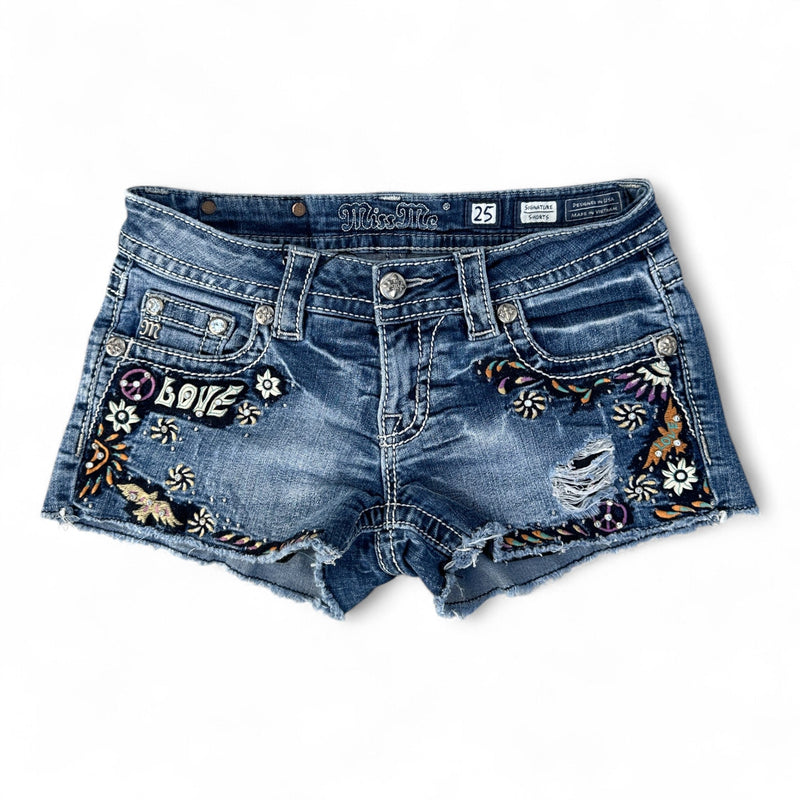 Miss Me Y2K Hotpant Shorts - vintageconcierge