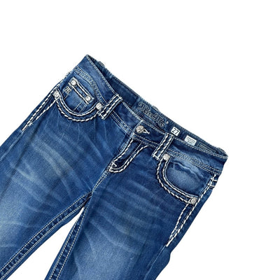 Miss Me Y2K Low Rise Bootcut Jeans - vintageconcierge