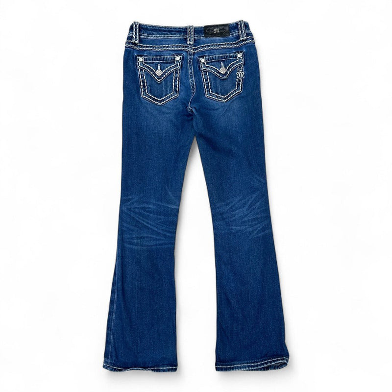 Miss Me Y2K Low Rise Bootcut Jeans - vintageconcierge