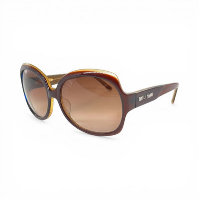 Miu Miu Sunglasses Brown Gradient - vintageconcierge