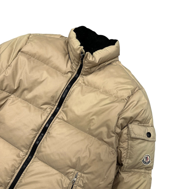 Moncler Bazille Puffer Daunenjacke Beige - vintageconcierge