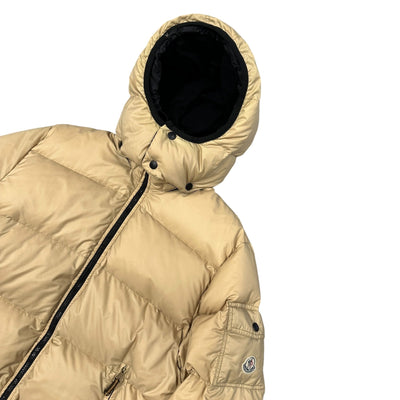 Moncler Bazille Puffer Daunenjacke Beige - vintageconcierge