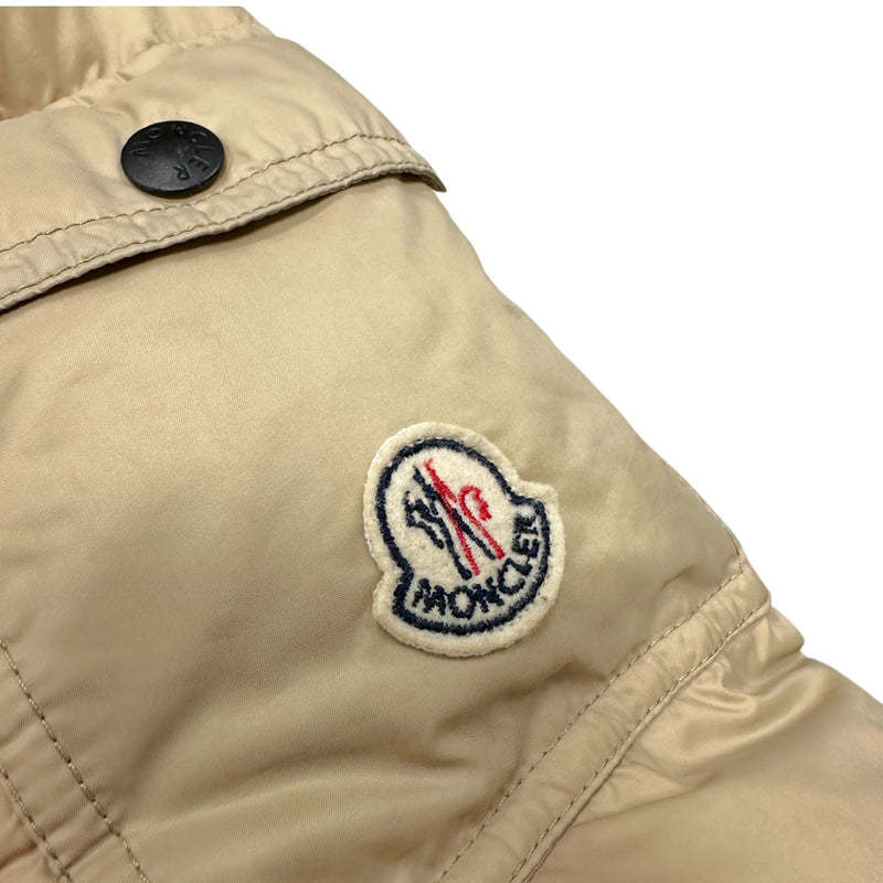 Moncler Bazille Puffer Daunenjacke Beige - vintageconcierge