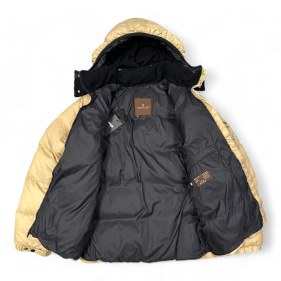 Moncler Bazille Puffer Daunenjacke Beige - vintageconcierge