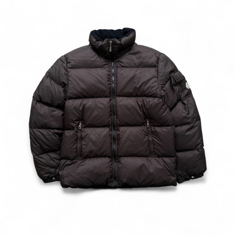 Moncler Bazille Puffer Daunenjacke Mocha - vintageconcierge