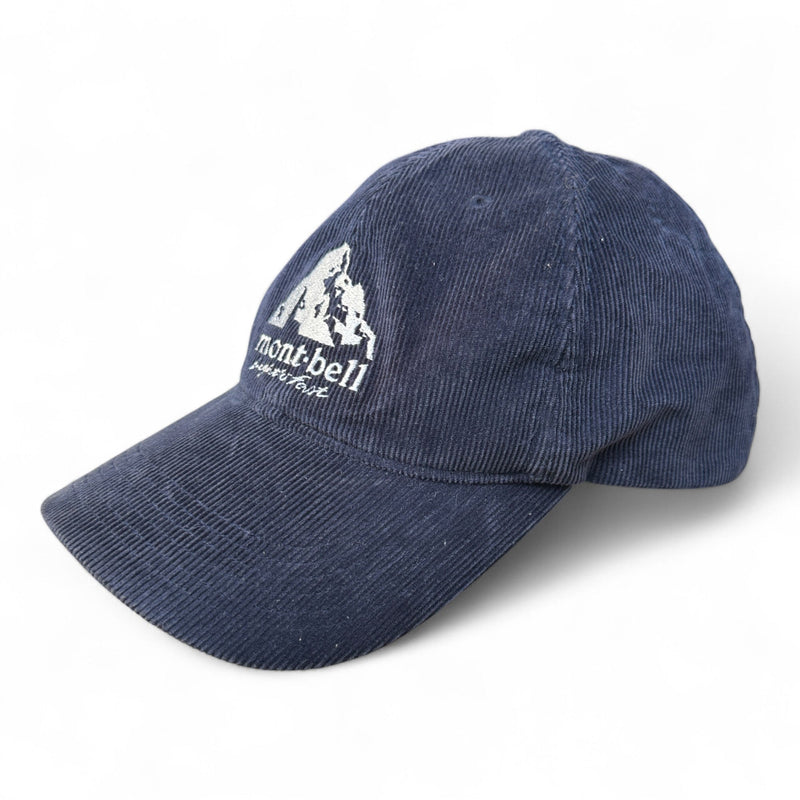 Montbell Corduroy Cap Navy - vintageconcierge