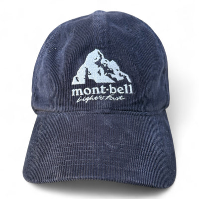 Montbell Corduroy Cap Navy - vintageconcierge