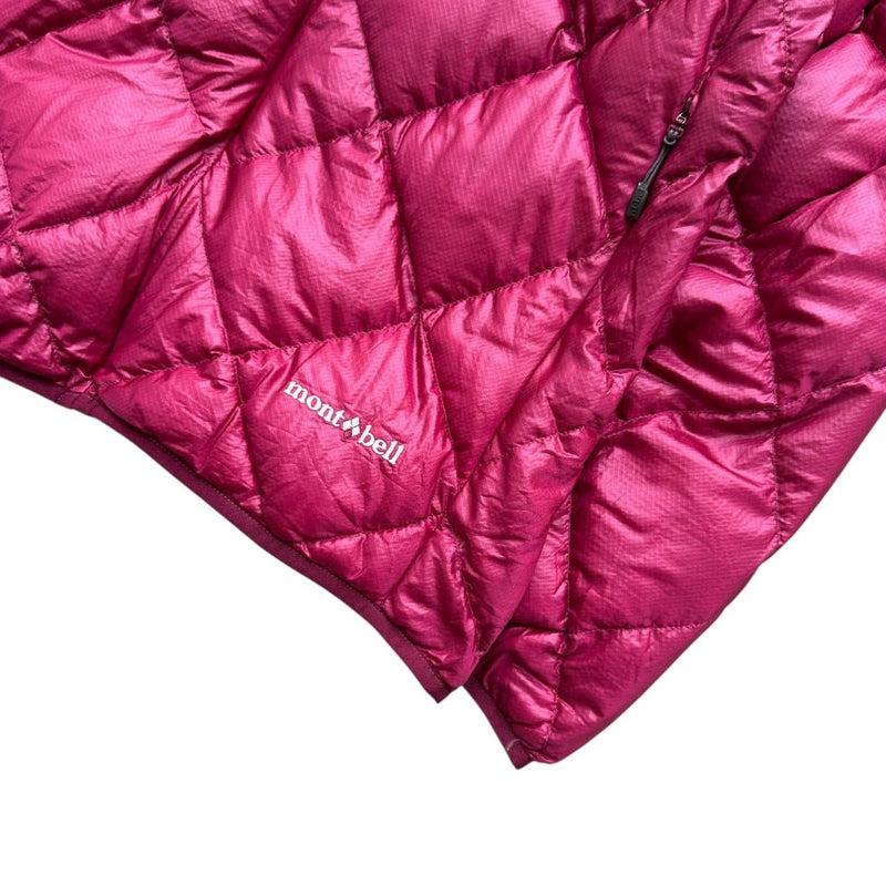 Montbell Diamond Stitch Puffer Jacke Pink - vintageconcierge