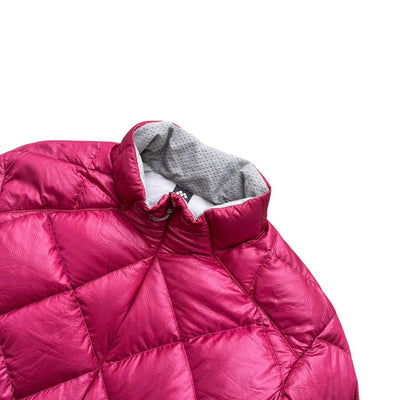 Montbell Diamond Stitch Puffer Jacke Pink - vintageconcierge