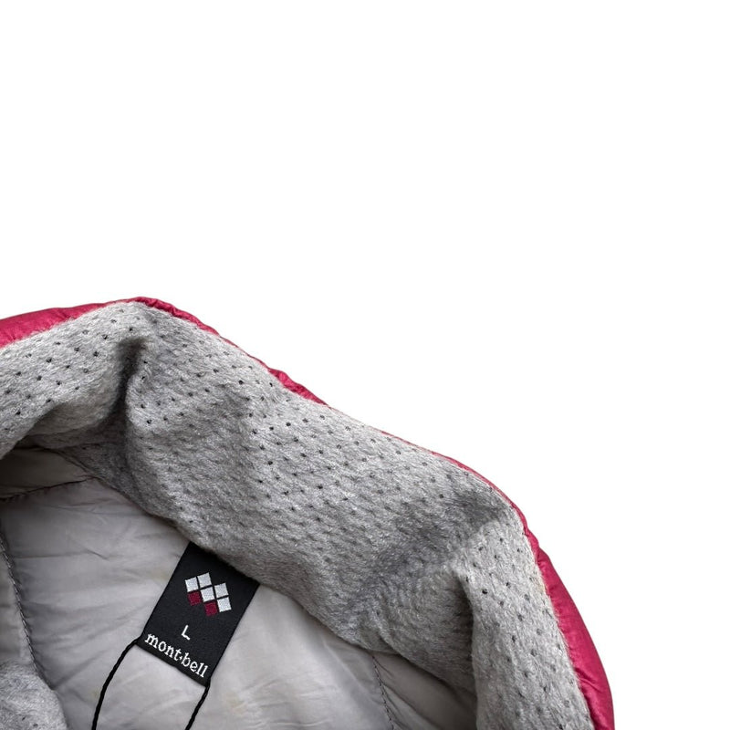 Montbell Diamond Stitch Puffer Jacke Pink - vintageconcierge