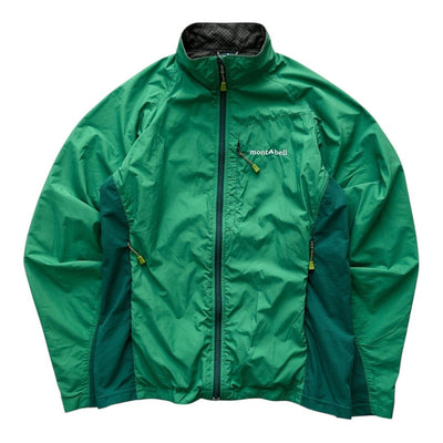 Montbell Lightweight Jacket Green Outdoor | S - vintageconcierge