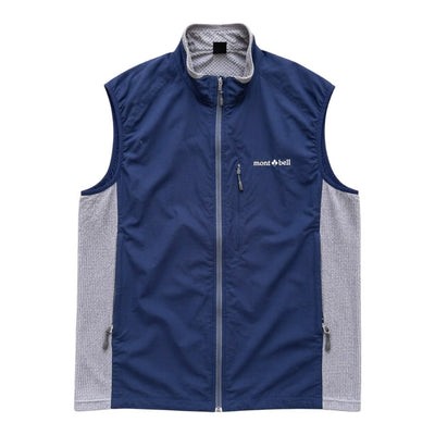 Montbell Outdoor Tech Vest Navy Grey | S - vintageconcierge