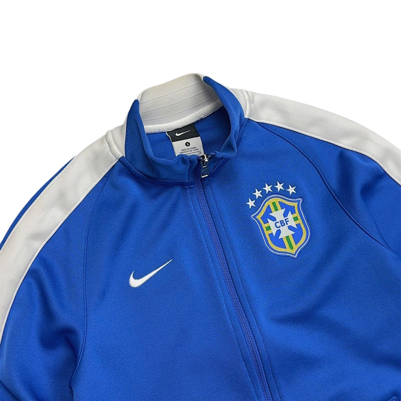 Nike 2014 Brasil Trackjacke Blau - vintageconcierge