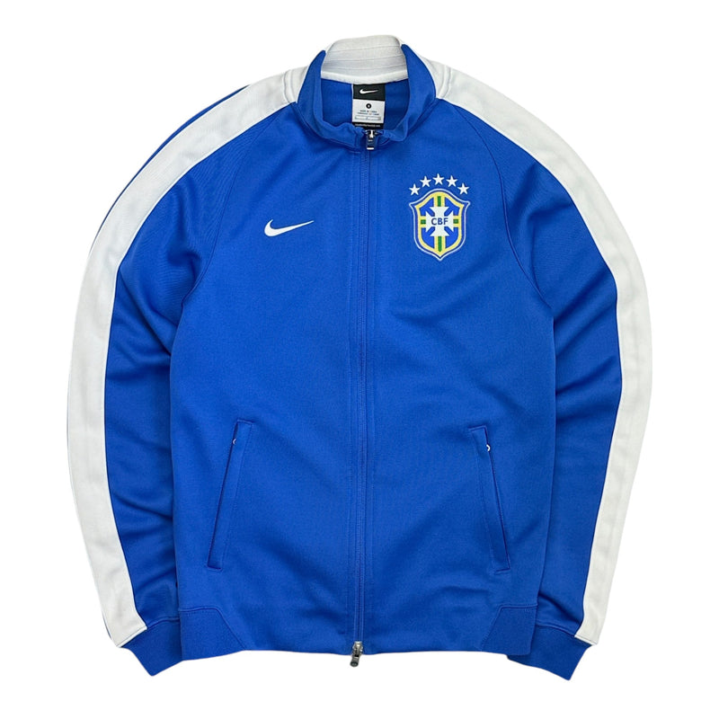 Nike 2014 Brasil Trackjacke Blau - vintageconcierge