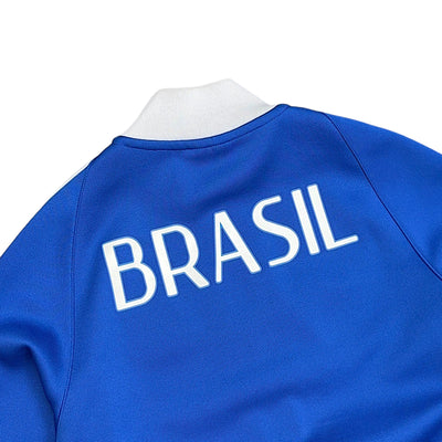 Nike 2014 Brasil Trackjacke Blau - vintageconcierge