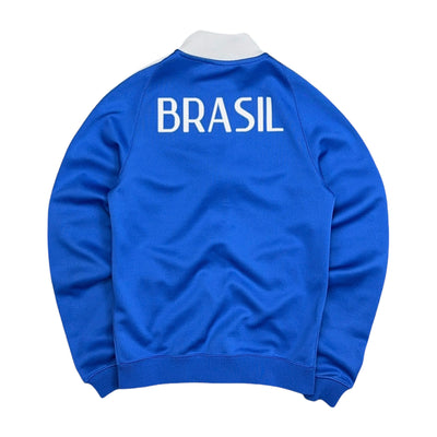 Nike 2014 Brasil Trackjacke Blau - vintageconcierge