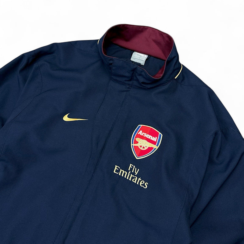 Nike Arsenal Vintage 2007 Trackjacke Navy - vintageconcierge