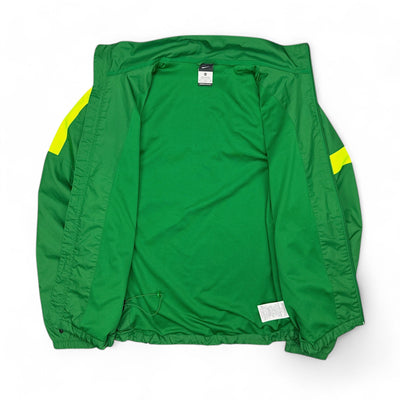 Nike Brasil Rare Vintage 2013 Trackjacke Grün - vintageconcierge