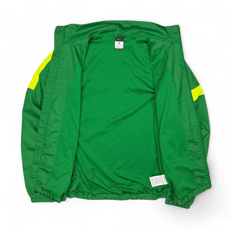 Nike Brasil Rare Vintage 2013 Trackjacke Grün - vintageconcierge