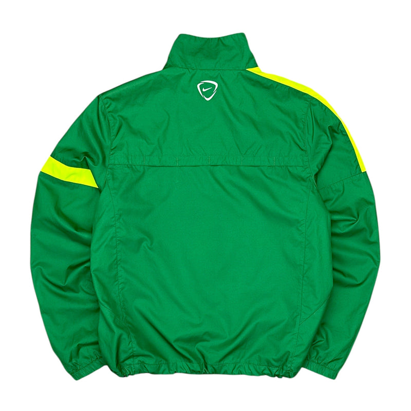 Nike Brasil Rare Vintage 2013 Trackjacke Grün - vintageconcierge