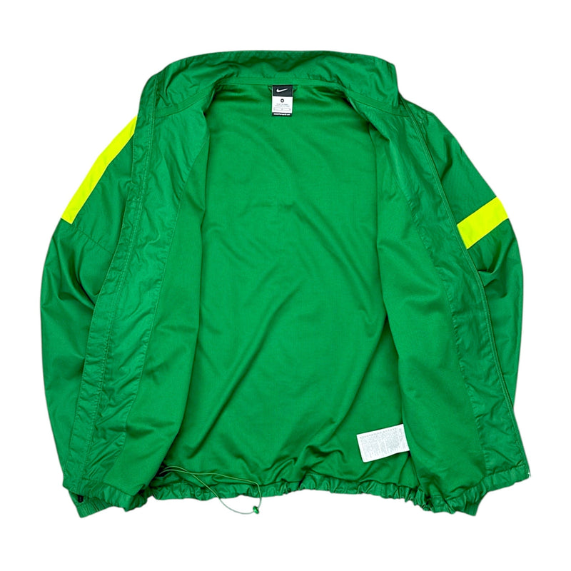 Nike Brasil Rare Vintage 2013 Trackjacke Grün - vintageconcierge
