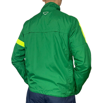 Nike Brasil Rare Vintage 2013 Trackjacke Grün - vintageconcierge